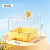 Perico Baño Peonía Xuanfeng Sol Pequeño Tina Grande Comedero Cajón Multifuncional Caja de Comida Externa Tipo Cajón Tina de Baño