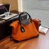 Bolsa de Grande Capacidade para Viagem Curta Feminina de Mão Moderna Leve para Viagem de Negócios Bagagem de Mão Bolsa para Esportes Fitness