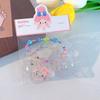Conjunto de 2 Peças de Pulseira Infantil Desenho Animado Flor Animal Pulseira de Contas Coloridas para Menina Pulseira Joia Doce de Princesa