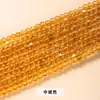 Cuentas de vidrio de imitación con forma de rombo austriaco, cuentas de rombos de cristal AB multicolor para pulseras y collares DIY, al por mayor