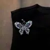 Exquisito y Único Broche de Mariposa con un Diseño Sofisticado y Lujoso, Vintage y Versátil
