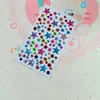 Pegatinas de Gemas Acrílicas para Niños Pegatinas de Pedrería Coloridas Pegatinas de Cristal 3D Pegatinas Decorativas Hechas a Mano DIY Venta al por Mayor