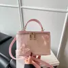 Bolsa Tote com Corrente de Borboleta de Renda para Mulheres 2026 Nova Moda Caixa de Maquiagem Bolsa Elegante Casual Ombro Transversal