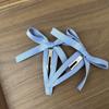 Estilo Ballet Francés Puro Deseo Niña Pasador de Pelo con Lazo de Cinta Dulce Elegante Pasador Clip para Flequillo Lateral Accesorios para el Cabello