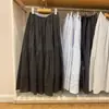 Falda Larga de Capas Fresca y Dulce Estilo Japonés para Mujer Primavera/Verano 2026 Nueva Moda Casual Versátil Media Falda 484820