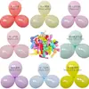 Globos Redondos Transfronterizos de 5 pulgadas, Látex Grueso Mate de 1g Macaron Retro Decoraciones para Eventos de Cumpleaños Fiestas Festivas