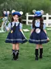 Fantasia Cosplay Judy Nick Raposa Zootopia para Meninas Bebê Lolita Princesa Vestido Bufante