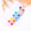 Juego de pigmentos acrílicos de una pieza de 12 colores para niños, 5 ml, yeso para cometas, grafiti de color, pigmento de una pieza