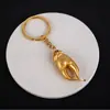 Adorno Dorado de Latón Portátil del Fabricante con Dinero en la Mano, Diseño de Pinza de Cangrejo, Decoración de Latón, Pequeña Decoración de Regalo