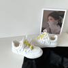 Estação europeia Smiley esportes panda sapatos para mulheres 2023 outono novo nicho original moda casual plataforma moda Board Shoes