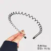 Faixa de Cabelo Antiderrapante Preta Dentada para Mulheres, Grampo Especial para Lavar o Rosto, Novo Estilo 2026, Faixa de Cabelo para Lavar e Prender o Cabelo, Headband
