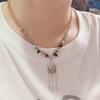 Novo estilo étnico chinês borla flor cesta pingente colar nicho feminino retro design sentido estilo nacional na moda clavícula colar de corrente