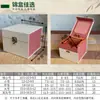 Caja de brocado con hebilla Caja de almacenamiento retro Caja de embalaje para juego de té tetera de arcilla púrpura Taza maestra Jianzhan tapa cuenco caja de regalo de porcelana