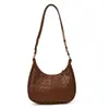 Bolsas para Mujer 2025 Otoño e Invierno Nuevo Estilo Coreano Popular Versátil Bolso de Axila Tejido Textura de Nicho Bolso de Hombro Único Cruzado