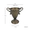 Vaso de Arranjo Floral Estilo Americano Transfronteiriço, Recipiente de Flores de Ferro Forjado, Adereços de Fotografia, Decorações de Mesa para Casamento em Hotel, Adereços Florais para Fotografia