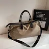 Bolsa Ligera para Fitness Estampado de Leopardo Bolsa de Viaje para Mujer Gran Capacidad Bolso de Mano al Hombro Bolsa Ligera para Equipaje de Mano en Viajes de Negocios