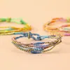 Pulsera de Cuerda Colorida Nudo Vajra del Festival de Mediados de Otoño Modelo Nuevo 2026 para Parejas, Mejores Amigos y Niños, Pulsera Trenzada a Mano de Cuerda Colorida Venta al por Mayor