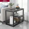 Mesa lateral de sofá com sensação de luxo leve e de alta qualidade, armário lateral para sala de estar, mesa lateral, modelo novo 2025 simples e moderno, mesa para uso doméstico, mesinha de centro