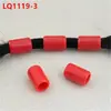 Accesorios para rastas, tocados, accesorios para el cabello, decoración para cabello trenzado, accesorios DIY con cuentas, cuentas de plástico acrílico multicolor con agujero grande