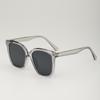 Color Atardecer Marco Grande Cara Redonda Gafas de Sol Degradadas Moda Femenina Gafas Cuadradas Modernas Marco Grande Cuadradas Gafas de Sol con Protección Solar para Hombre