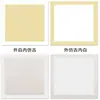 Atacado Cartão de Papel de Arroz Artesanal Lente Espelho Redondo Antigo Cânhamo Papel Caligrafia Branco em Branco Pintura Chinesa Papel de Arroz Papel de Arroz Antigo