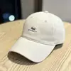 Gorra de Béisbol Bordada con Letras Nuevas para Mujer Estilo Coreano Otoño Invierno Versátil Protección Solar Gorra de Pico Casual Moderna Para Adelgazar la Cara Hombres Mujeres