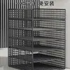 Organizador de archivos para debajo del escritorio, estante de almacenamiento vertical para documentos y archivos A4 para estaciones de trabajo de oficina, gabinete de almacenamiento de oficina vertical