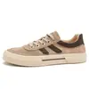Nuevos Zapatos de Malla para Hombre de Verano, Zapatos Casuales Modernos y de Moda, Zapatos Versátiles y Cómodos para Hombre, Tenis Planos de Caña Baja con Cordones