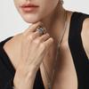 Anillo Ajustable de Pluma de Hoja Nueva 2024 para Hombres y Mujeres, Anillo Versátil de Moda Nicho, Directo del Fabricante