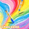 Pastéis a Óleo de Cores Verdadeiras para Jardim de Infância, Lápis de Cor Laváveis e que Não Mancham, Materiais de Arte Especiais para Alunos do Ensino Fundamental, Canetas Coloridas para Graffiti Infantil