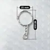 Llavero Ecológico Sin Níquel con Anilla Simple, Anilla Abierta, Hebilla para Llavero, Colgante de Cuenta, Accesorios para Llaveros, Cadena para Colgar