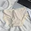 Ropa interior crema femenina ropa interior roscada señoras algodón entrepierna cintura cadera estudiante niña calzones mayoreo