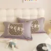 Funda de almohada de gasa de cuatro capas jacquard teñida en hilo de gran tamaño, funda de almohada de algodón puro, funda de almohada totalmente de algodón, funda de almohada para adulto, funda de almohada individual