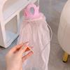 Acessórios para cabelo véu infantil chapéu de aniversário arco coroa véu faixa de cabeça festa de aniversário grampo de cabelo menina