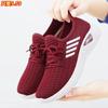 Sapatos para Mulheres 2024 Novos Sapatos Femininos de Exportação Casual Caminhada Solado Macio Sapatos de Mãe Meias da Moda Sapatos Esportivos Sapatilhas Femininas