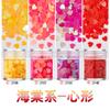 4mm em forma de coração nail art ultra-fino lantejoulas cor metálica fosca nail art terapia de luz unha óleo cola material artesanal A4-269