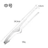 Clip para barbacoa coreana de acero inoxidable 304, clip para barbacoa de cabeza redonda engrosada, pinzas para pan puntiagudas, pinzas para comida de restaurante