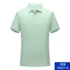 Camisa polo de manga curta de verão, camiseta com gola, roupa de trabalho com logotipo bordado e texto impresso, uniforme de grupo empresarial corporativo, camisa cultural