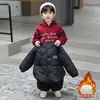 Conjunto de Ropa de Invierno para Niños 2026 Nuevo Estilo Infantil Invierno Más Terciopelo Guapo Pequeño Maestro Moda Bebé Niño Super Atractivo Moderno