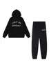Traje con Estampado de Letras Nuevo de Aliexpress Transfronterizo Otoño e Invierno Casual Sudadera con Capucha y Mangas Largas Pantalones para Hombre