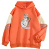 Suéter de punto de alta gama con combinación de colores nueva para primavera y otoño 2024, lindo gato, canalla, guapo, popular en la red, suéter de manga larga