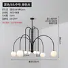 Lámpara de araña nórdica de estilo mágico, de diseño, de arte simple, para restaurante, dormitorio, moderna y atmosférica, para sala de estar, lámpara principal.