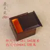 Caja Pequeña de Madera con Ensamblaje de Caja y Espiga de Jadeware de Madera Maciza, Caja de Joyería de Palo de Rosa Rojo, Colgante de Jade, Anillo, Caja de Almacenamiento de Pendientes, Caja de Madera