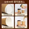 Taza de Café Desechable Engrosada de Doble Capa Hueca de Papel Kraft Empaque Comercial para Llevar Taza de Papel de Doble Capa para Bebidas Calientes