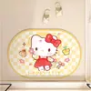 Alfombra de Piso de Barro Diatómico de Anime de Dibujos Animados para el Hogar, Entrada de Baño, Alfombra Absorbente de Agua, Fácil de Limpiar, Alfombra de Piso de Baño, Dropshipping