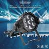 7 par luz quatro-em-um alumínio fundido cor total Barra de luz par pequena luz de palco caixa de luz de atmosfera luz de superfície alta brilhante