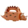 Caixa de Doces Novo Estilo Transfronteiriça Caixa Criativa de Dinossauro Caixa de Papel para Doces de Casamento Caixa para Doces de Lua Cheia do Bebê Caixa de Embalagem para Lembrancinhas Atacado
