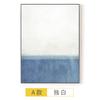 Sala de estar simples moderna Sofá quadro duplo fundo parede mural abstrato pintura decorativa estilo industrial preto e branco combinação pintura suspensa