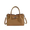 Bolso Cruzado de Hombro Único de Gran Capacidad para Mujer 2026 Otoño/Invierno Nuevo Textura de Alta Gama Estilo Moderno Versátil