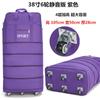 158 Aerolíneas Bolsa de Consignación Gran Capacidad Bolsa de Equipaje Plegable para Viajes de Estudios al Extranjero Maleta de Viaje Maleta de Consignación para Avión Rueda Universal